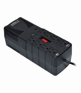 REGULADOR UNITEC 1200VA, 8 SALIDAS