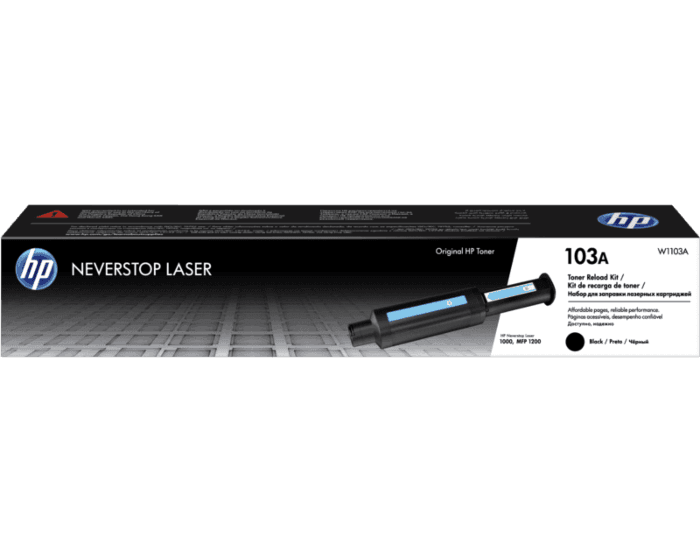 KIT DE RECARGA TONER HP 103A NEGRO