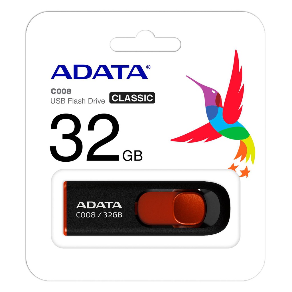 MEMORIA USB 32GB ADATA 2.0 RETRACTIL