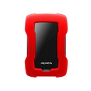 ADATA EXTERNO 2 TERAS AHD330-2TU31-CBL ANTIGOLPES ROJO 2.5