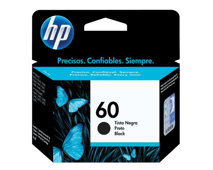CH60N CARTUCHO HP 60 NEGRO