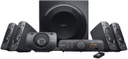 PARLANTE LOGITECH Z906 5.1 BLACK 500w RMS + Adaptador Bluetooth
