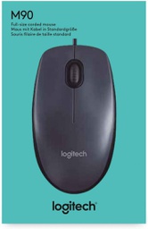 [1017] MOUSE LOGITECH M90 ALAMBRICO, NEGRO