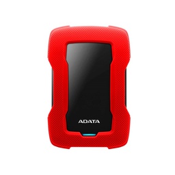 [9390] ADATA EXTERNO 2 TERAS AHD330-2TU31-CBL ANTIGOLPES ROJO 2.5